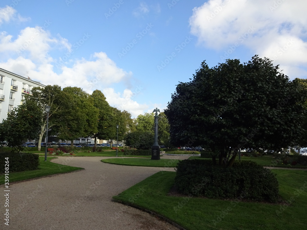 Fototapeta premium French city Brest is very nice and authentic