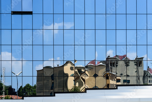 Tableau sur toile Gallarate    Riflessi   Architettura