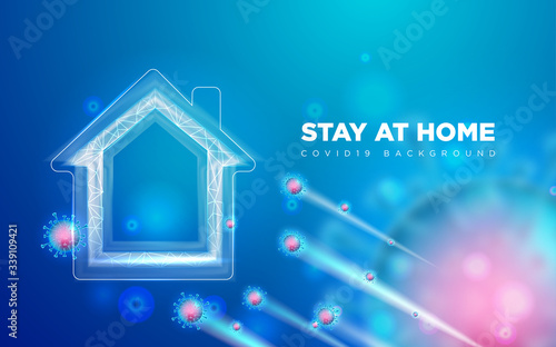 stay at home for protection from covid19