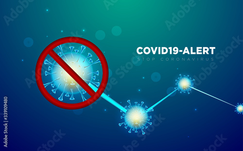 coronavirus 2019 quarantine background