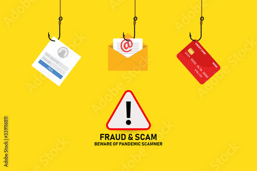fraud and scam online transfer and email