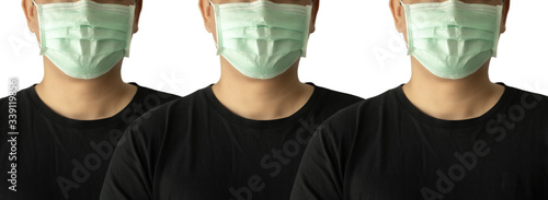 virus Coronavirus COVID-19 protection face mask against coronavirusmask hospital header  Banner panorama medical photo