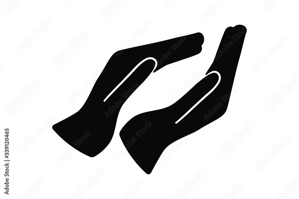 EPS 10 vector. Wash your hands icon on white background. EPS 10 vector. Wash your hands icon on white background.