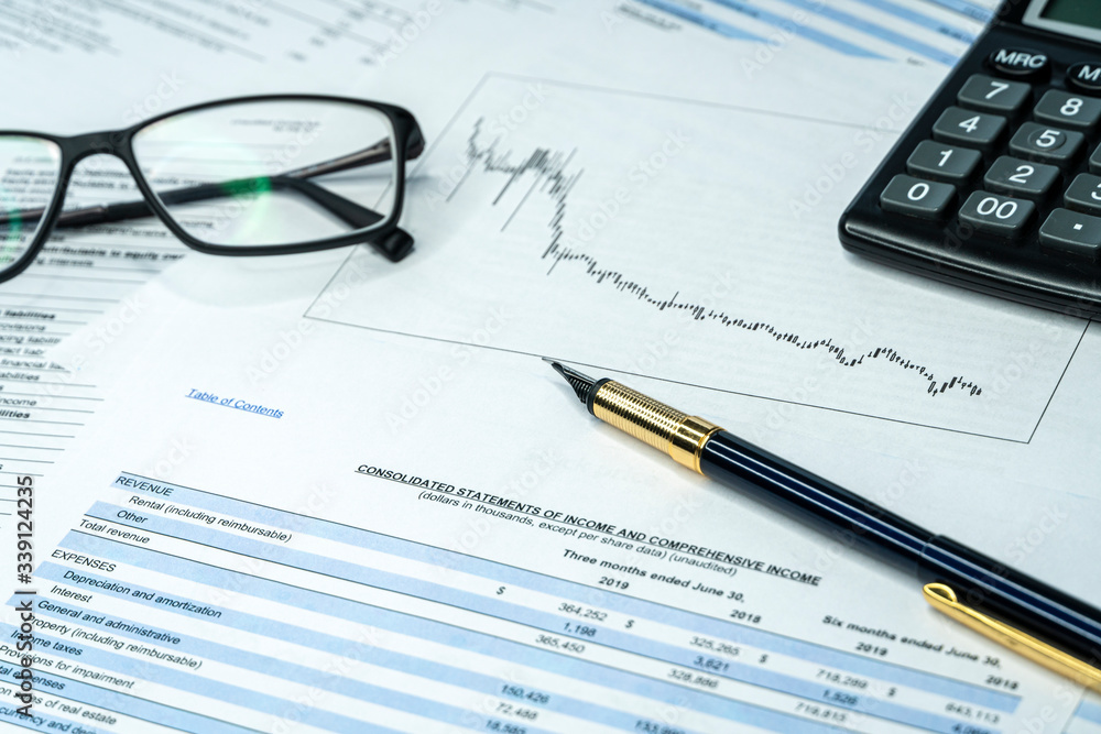 Showing business and financial report concept of financial report. Time for crisis. Showing business and financial report concept of financial report. Time for crisis.