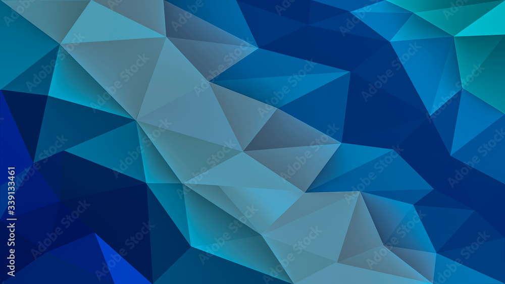 Obraz premium Dark modern low poly creative banner with royal colors