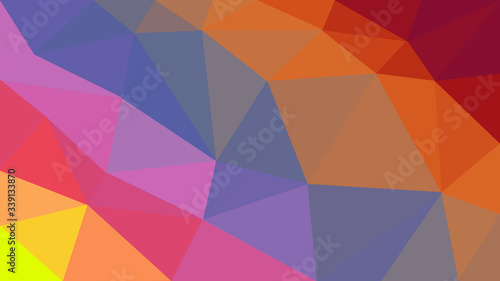 Abstract modern geometric structure background. Low poly illustration