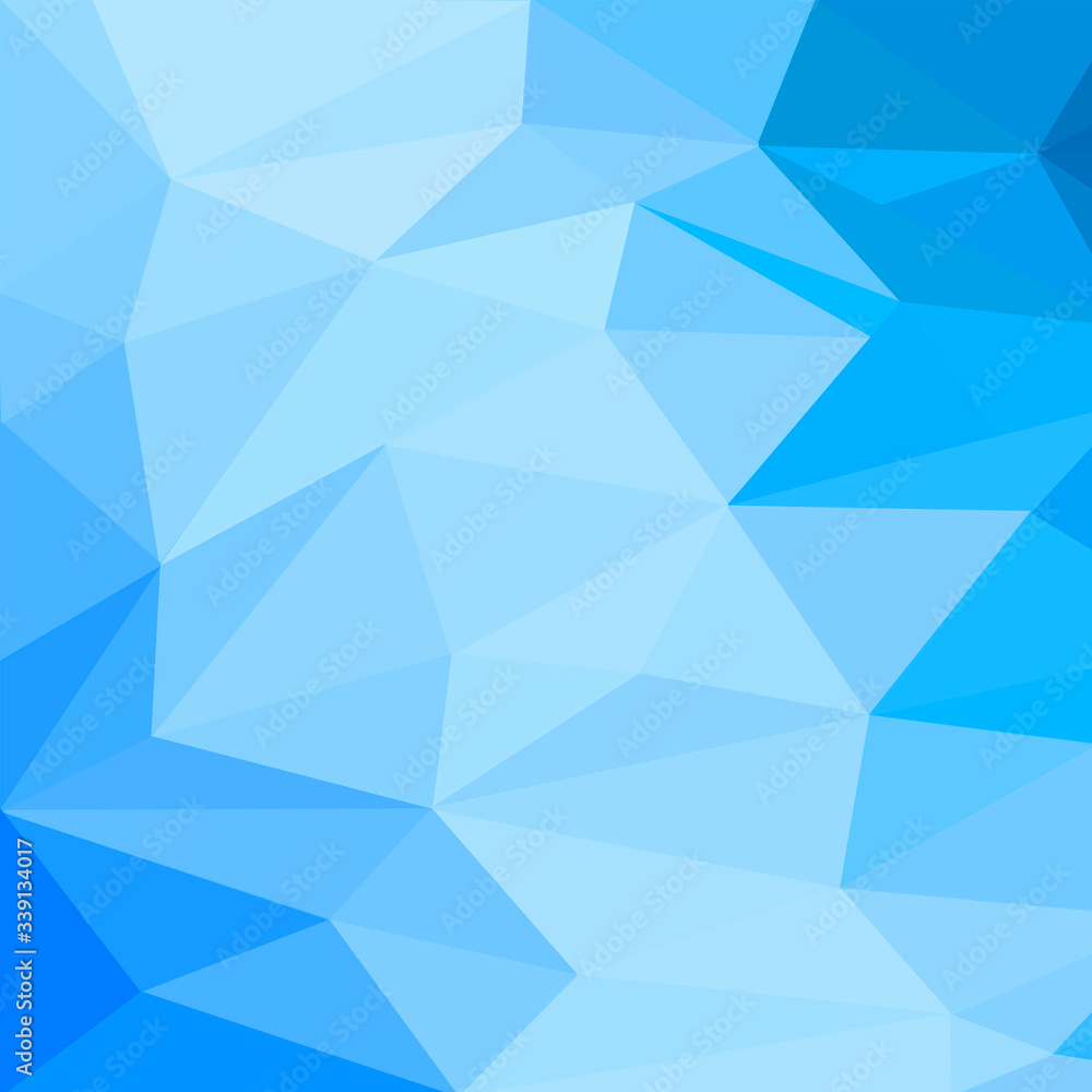 Turquoise low poly banner concept. Abstract geometric design Turquoise low poly banner concept. Abstract geometric design