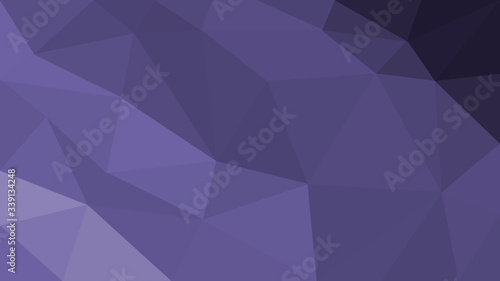 Abstract blue geometric low poly background