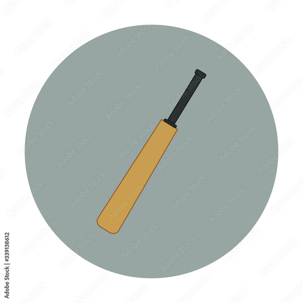 bat to play cricket. illustration for web and mobile design. bat to play cricket. illustration for web and mobile design.