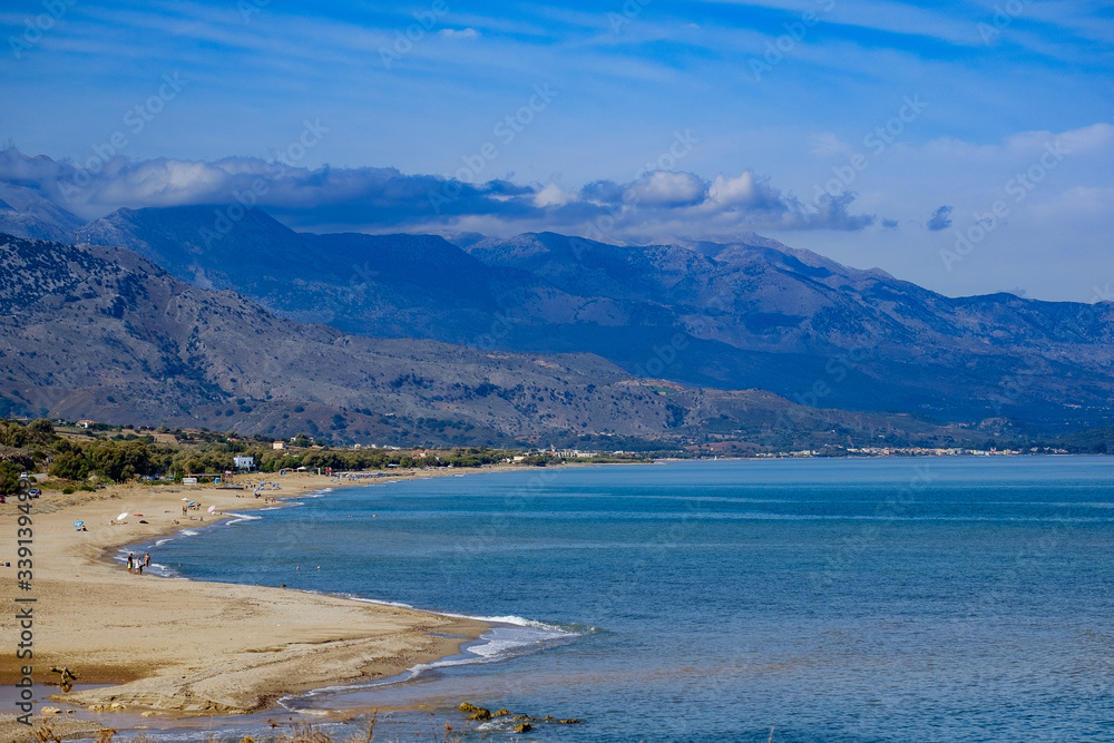 Petres beach, Crete, Greece