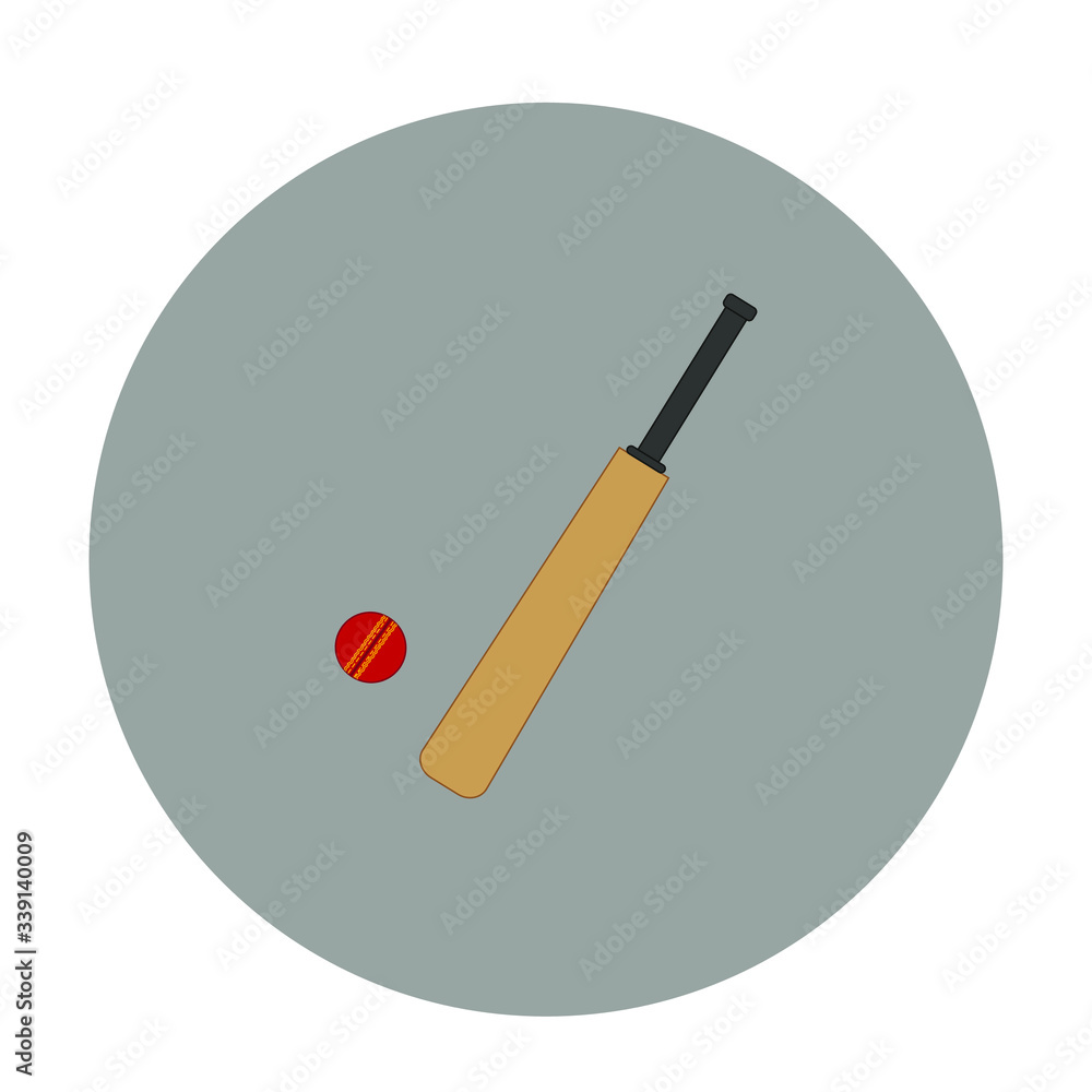 bat to play cricket. illustration for web and mobile design. bat to play cricket. illustration for web and mobile design.