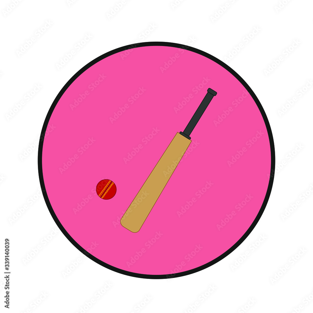 bat to play cricket. illustration for web and mobile design. bat to play cricket. illustration for web and mobile design.