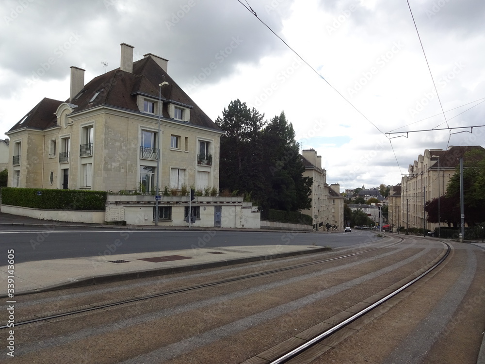 Fototapeta premium Caen is a city in Normandy, France