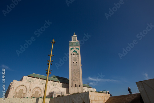 Beautiful view upon maroccan mosque