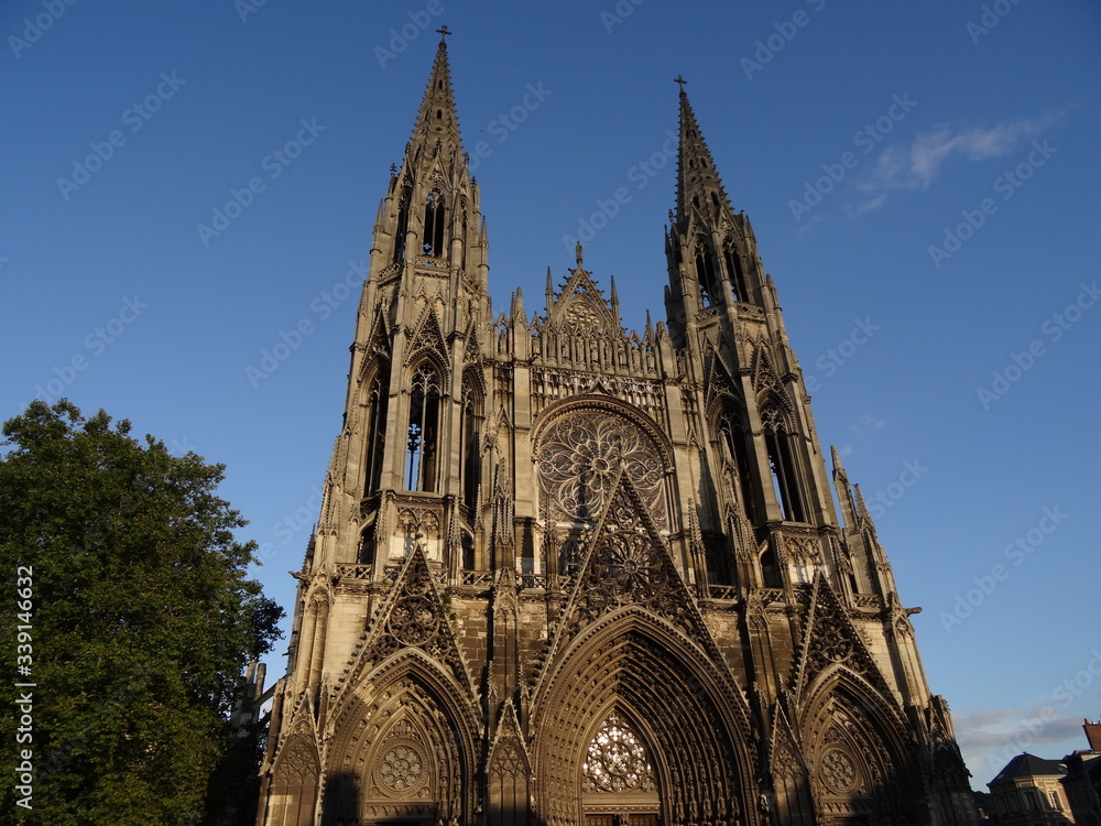 Rouen is a beautiful city in Normandy, France