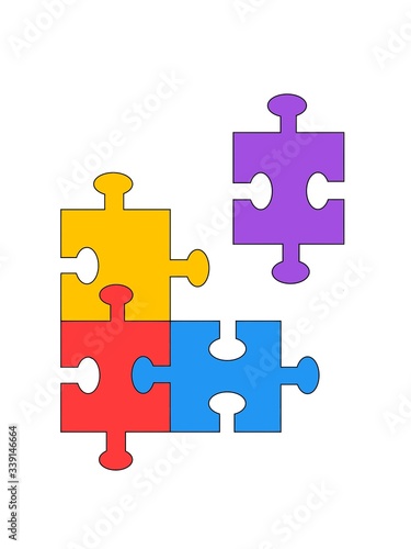 illustration of a puzzle