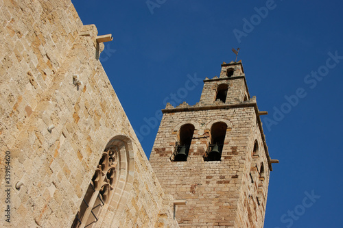 Obraz na płótnie Monastery of Sant Cugat in Catalonia, Spain w salonie