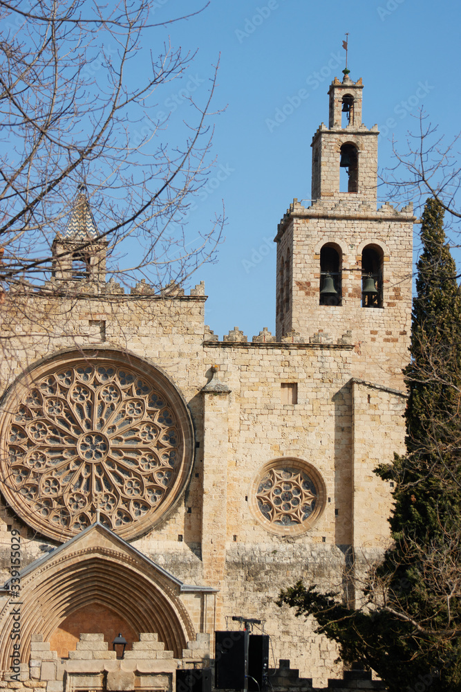 Monastery of Sant Cugat in Catalonia, Spain