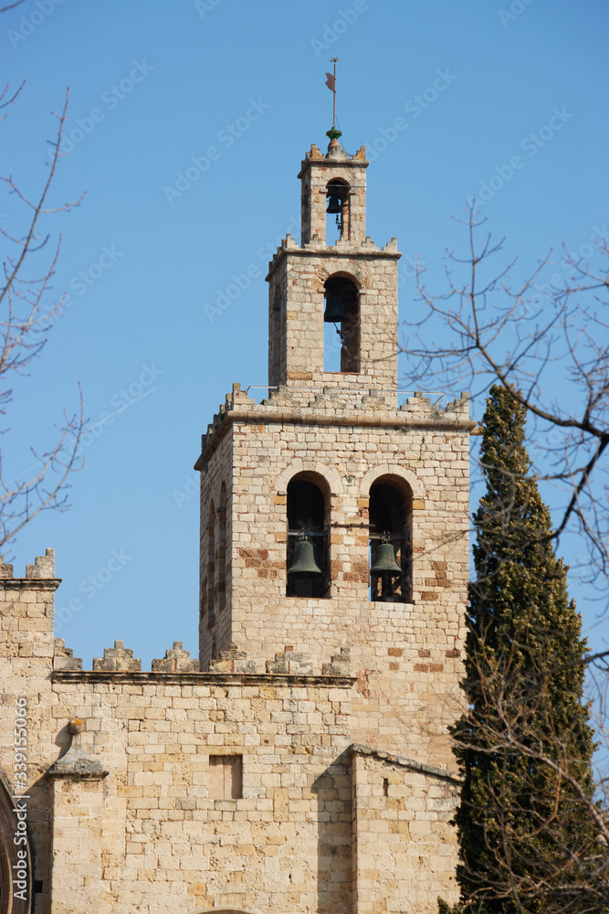 Monastery of Sant Cugat in Catalonia, Spain