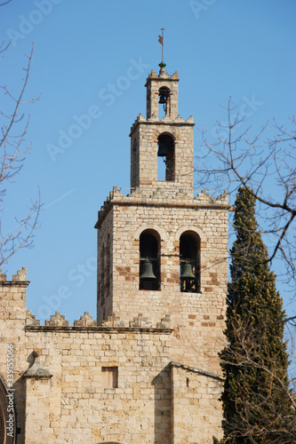 Obraz na płótnie Monastery of Sant Cugat in Catalonia, Spain w salonie