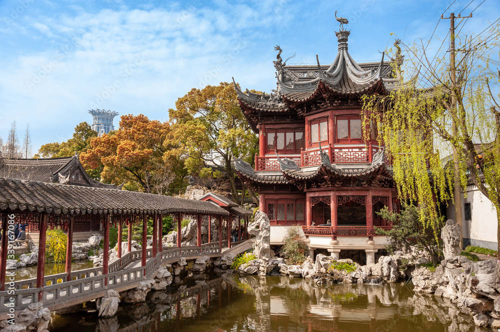 Fototapeta premium Yu Garden, Shanghai, China