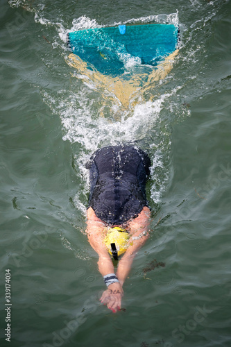 Epreuve de natation en eau libre