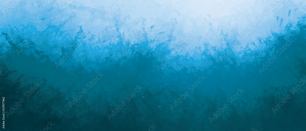 Fototapeta premium sea blue abstract watercolor background texture