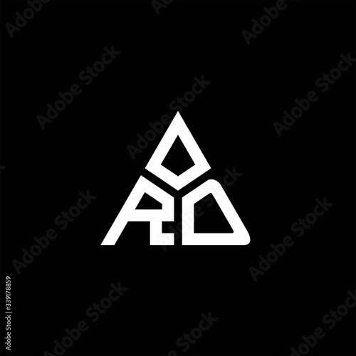 Free Download RD monogram logo with 3 pieces shape isolated on triangle - GFXLoad