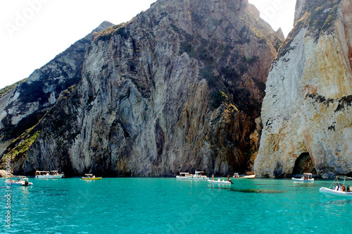 Foto digitali fatte presso l'isola di Palmarola Ponza .