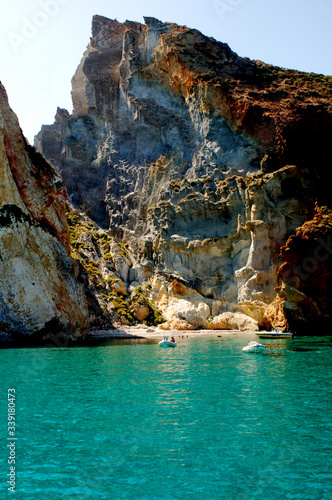 Foto digitali fatte presso l'isola di Palmarola Ponza .