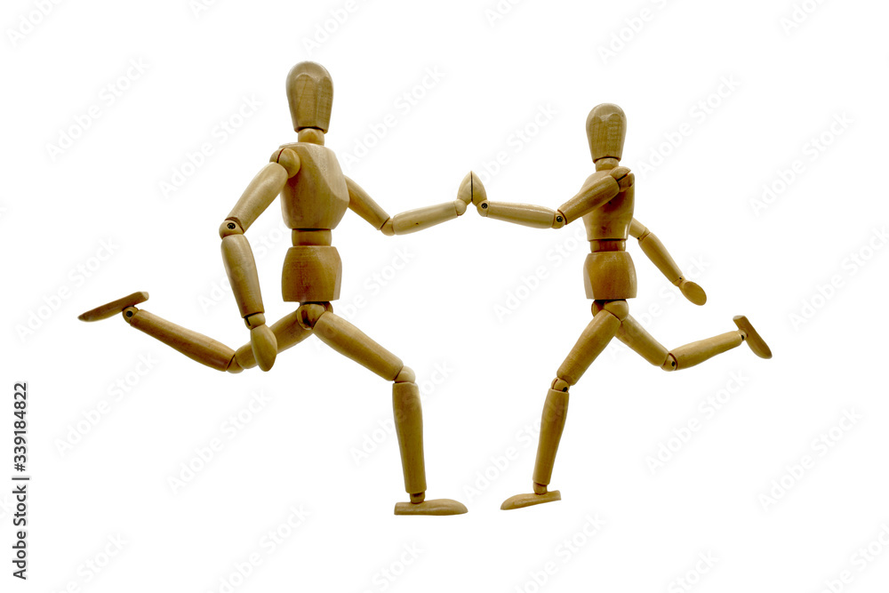 RUNNING MANIKINS GIVE ME THE FIVE - MANICHINI IN CORSA DAMMI IL CINQUE RUNNING MANIKINS GIVE ME THE FIVE - MANICHINI IN CORSA DAMMI IL CINQUE