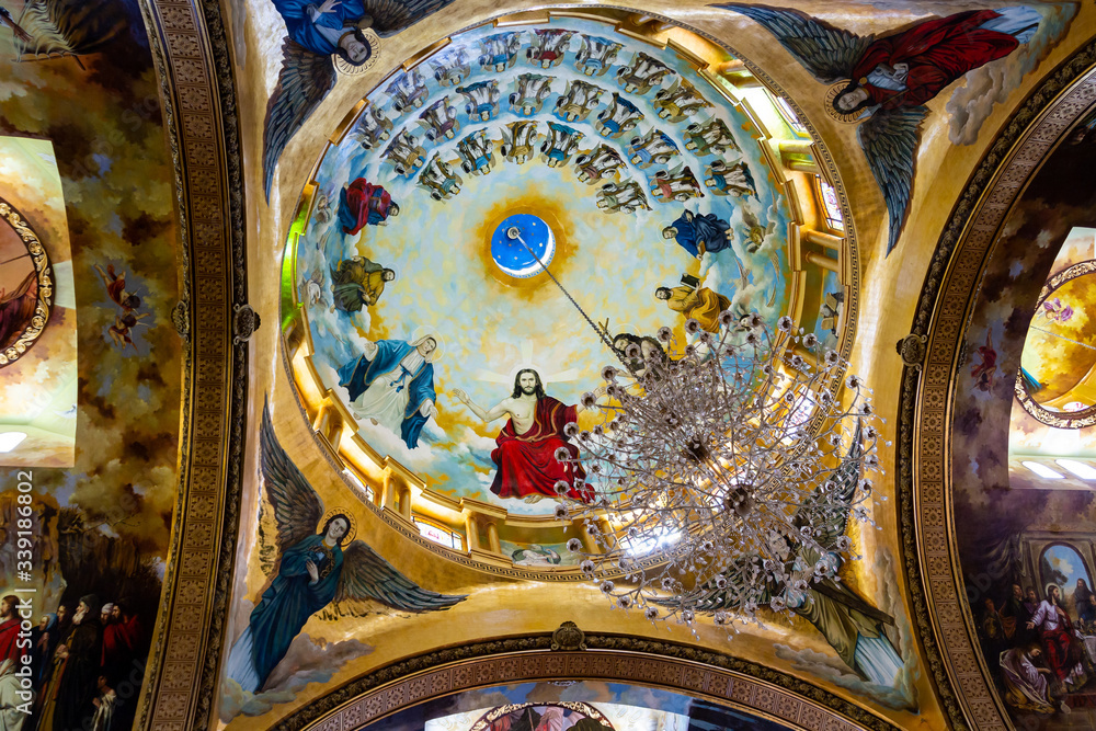 Obraz premium interior of the church