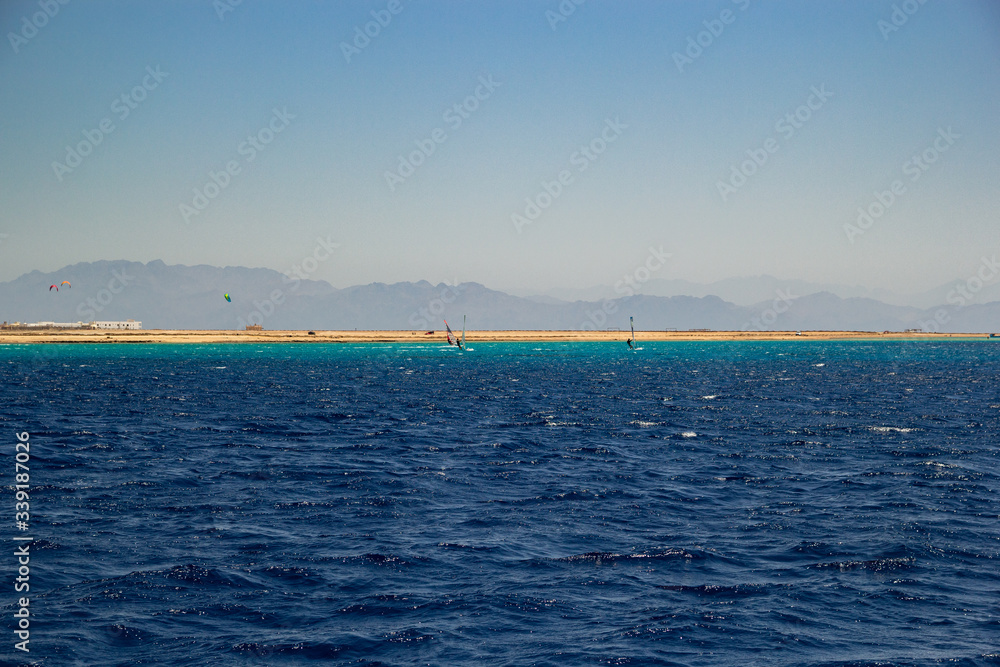 view of the red sea in Sharm-El-Sheikh