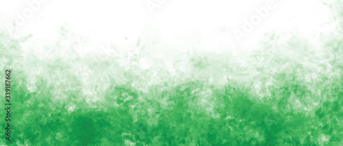 green abstract watercolor background texture