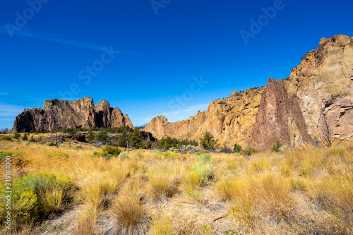 Smith Rock State Park in Oregon, U.S.A.