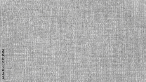 Gray bright natural cotton linen textile texture background