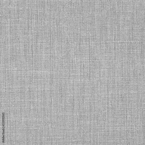 Gray bright natural cotton linen textile texture background square