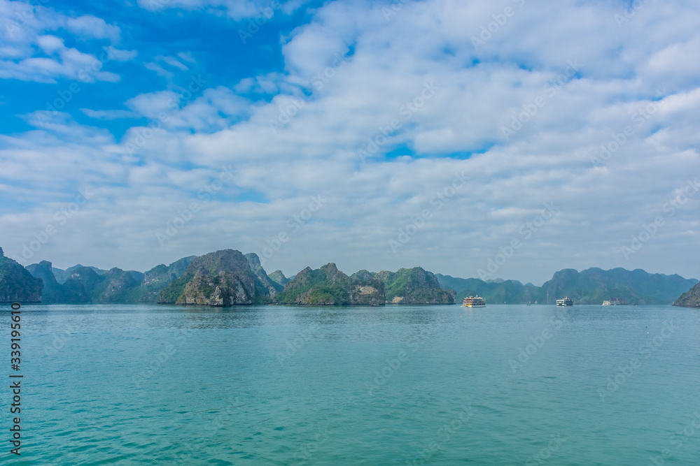 Beautiful landscape of Ha Long Bay, Vietnam