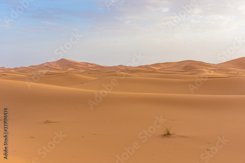 Beautiful landscape of the Sahara Desert, erg Chebbi, Merzouga, morocco © Stefano Zaccaria