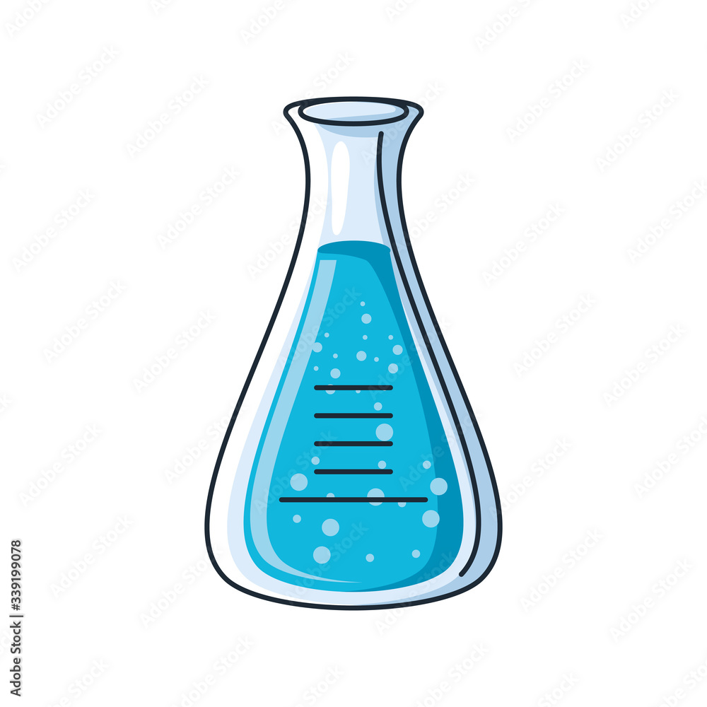 chemical laboratory test tube on white background chemical laboratory test tube on white background