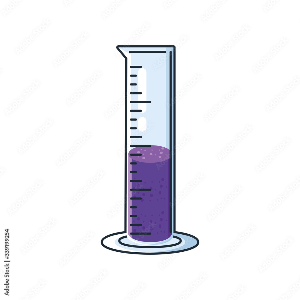 chemical laboratory test tube on white background chemical laboratory test tube on white background