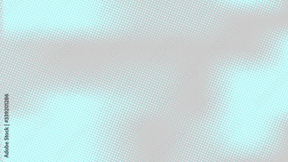 Baby blue and grey pop art background with halftone in retro comic style, vector illustration eps10. Baby blue and grey pop art background with halftone in retro comic style, vector illustration eps10.