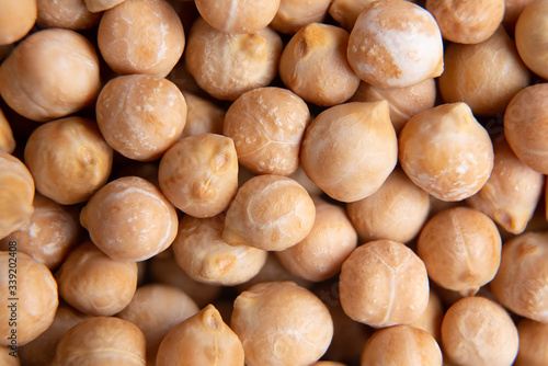 a bunch of chick peas background
