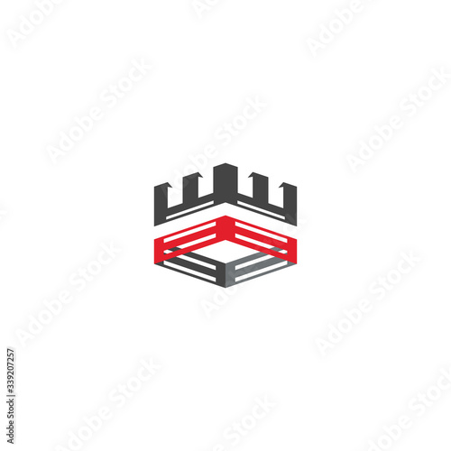 Castle Logo Template vector symbol