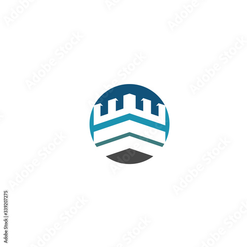 Castle Logo Template vector symbol