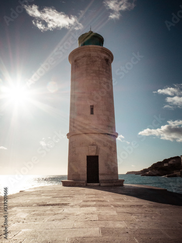 The Lighthouse in the harbour of Cassis, South of France