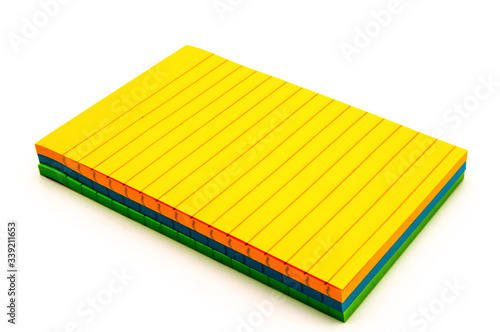 Multicolor Memo Pad And Mini Container