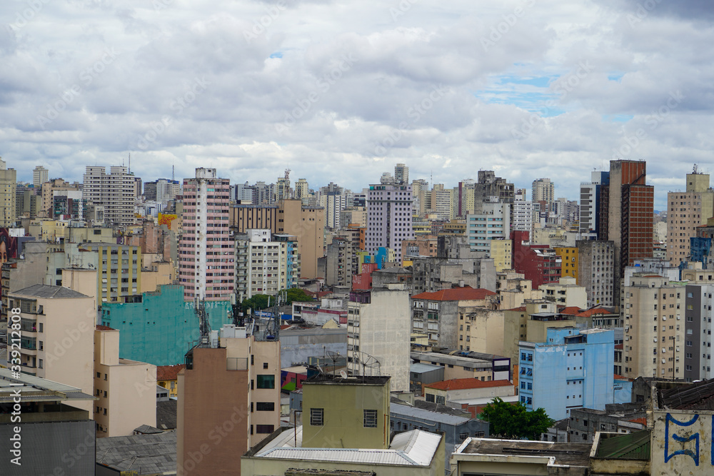Concrete Jungles of Sao Paulo. The most populous city of the biggest country of South America. February 2020
