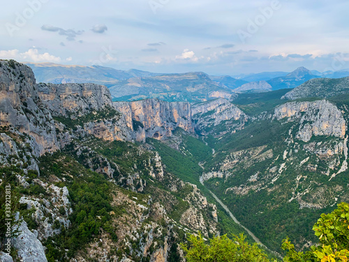 Gorges du Verdon - Le Grand Canyon - Route des Crêtes - La Palud-sur-Verdon - France 
