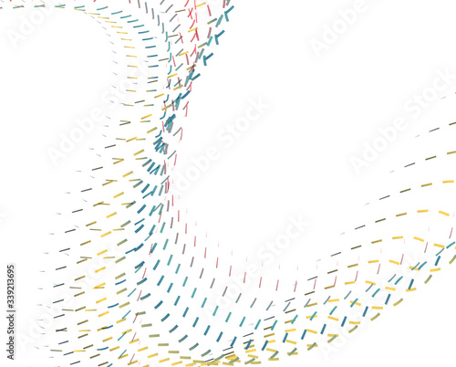 Abstract background blend wave line design for Wallpaper, Banner, Background, Card, Book Illustration, landing page